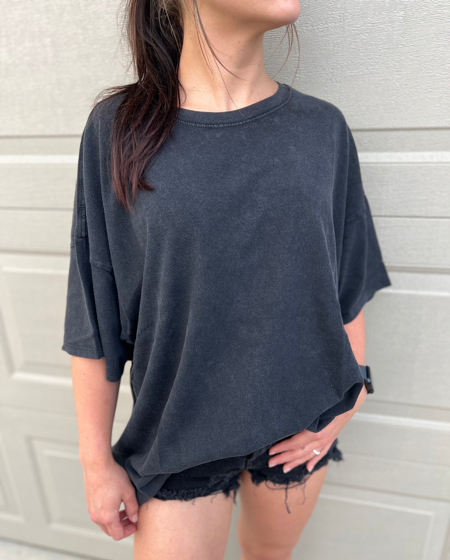 Oversized washed t-shirt