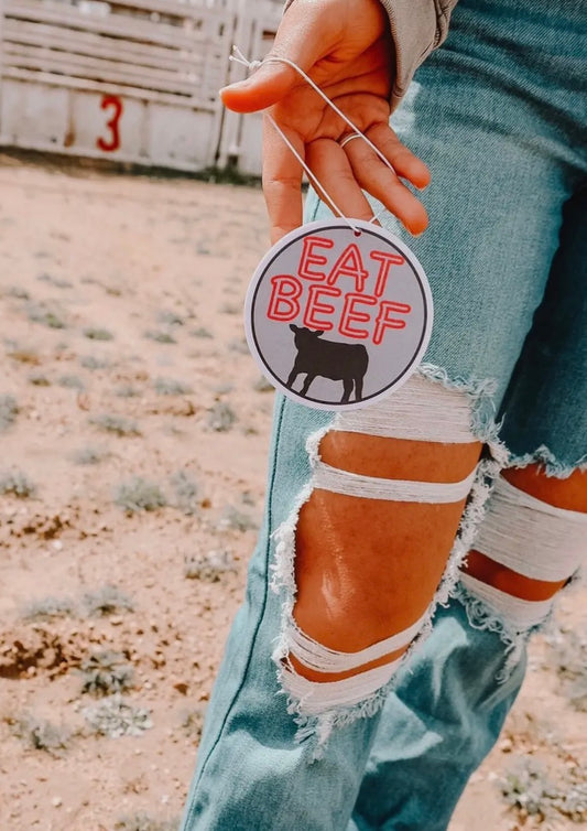 MWM Eat Beef Air Freshener