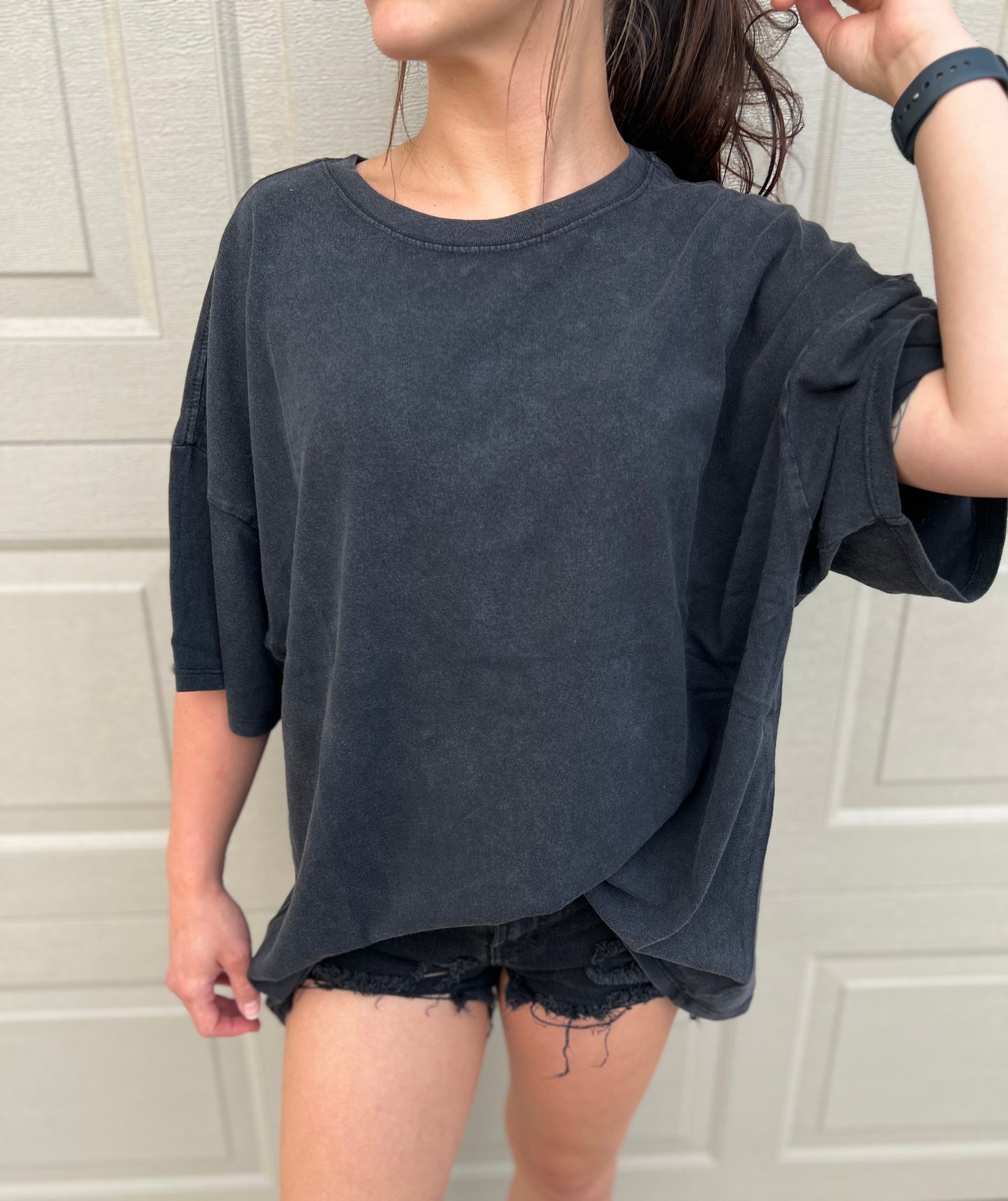 Oversized washed t-shirt